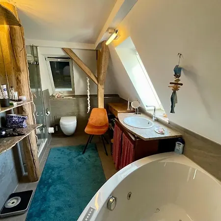 Appartement Luxus Penthouse 100qm Mit Sauna, Whirlpool, Terrasse, Garage, Ruhig Und Zentral *