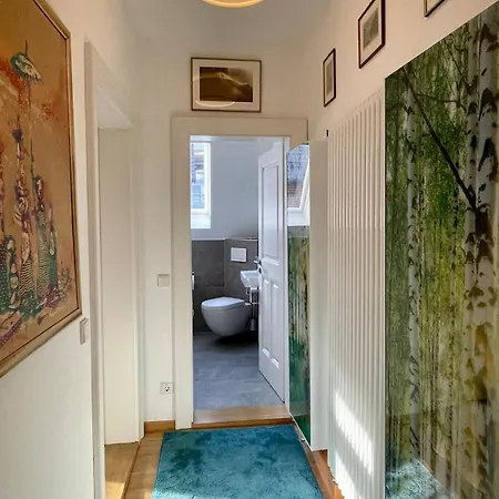 Appartement Luxus Penthouse 100qm Mit Sauna, Whirlpool, Terrasse, Garage, Ruhig Und Zentral *