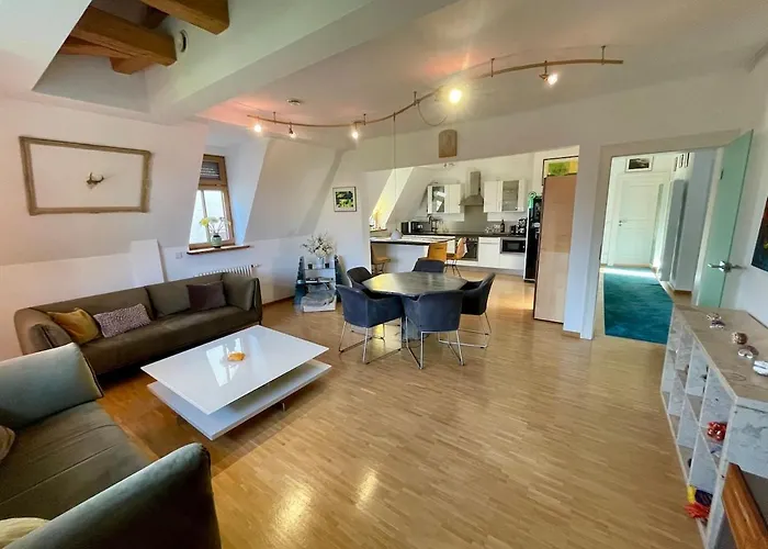 Appartamento Luxus Penthouse 100qm Mit Sauna, Whirlpool, Terrasse, Garage, Ruhig Und Zentral Ulma