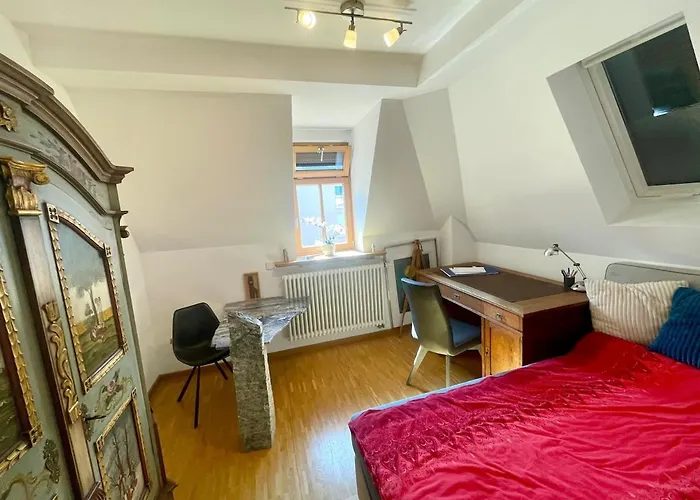 Appartamento Luxus Penthouse 100qm Mit Sauna, Whirlpool, Terrasse, Garage, Ruhig Und Zentral