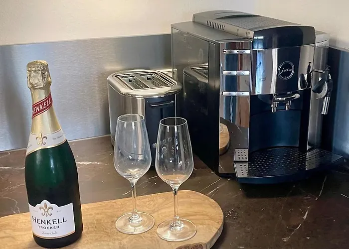 Luxus Penthouse 100qm Mit Sauna, Whirlpool, Terrasse, Garage, Ruhig Und Zentral Appartamento *